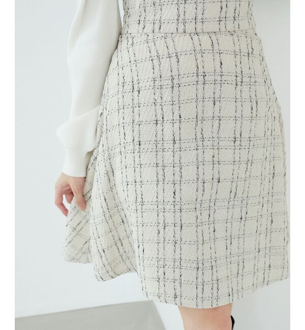 MAJESTICLEGON「バックレースアップフレアスカート」|フレア|