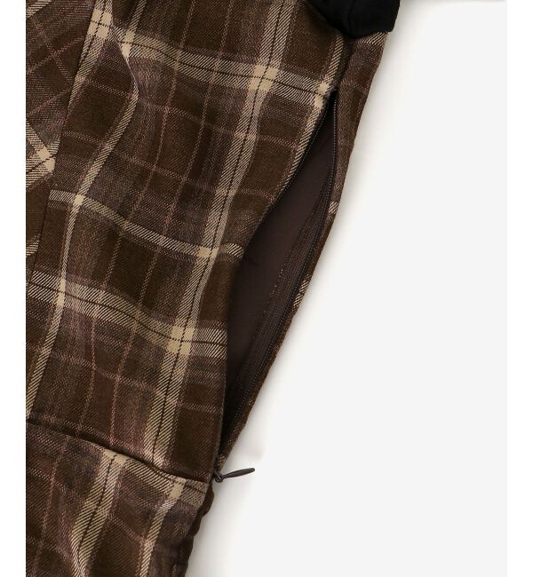  「ドッキングプリーツミニワンピ」|ワンピース|