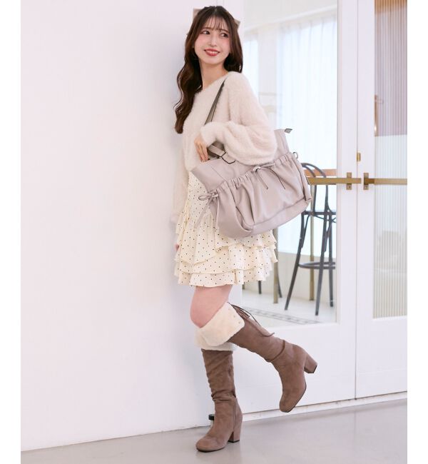  「ギャザーリボントートバッグ」|トートバッグ|