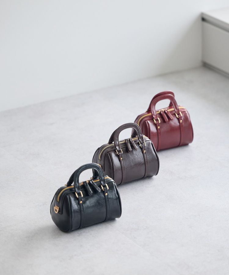 earth music&ecology「ミニボストンバッグ」|ハンドバッグ|