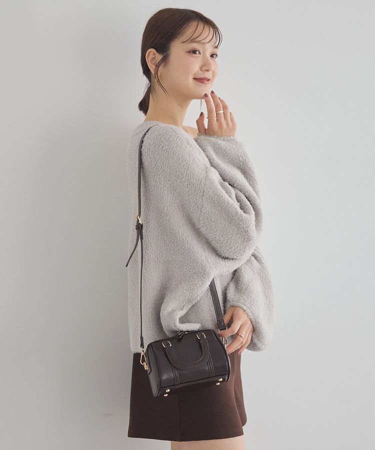 earth music&ecology「ミニボストンバッグ」|ハンドバッグ|