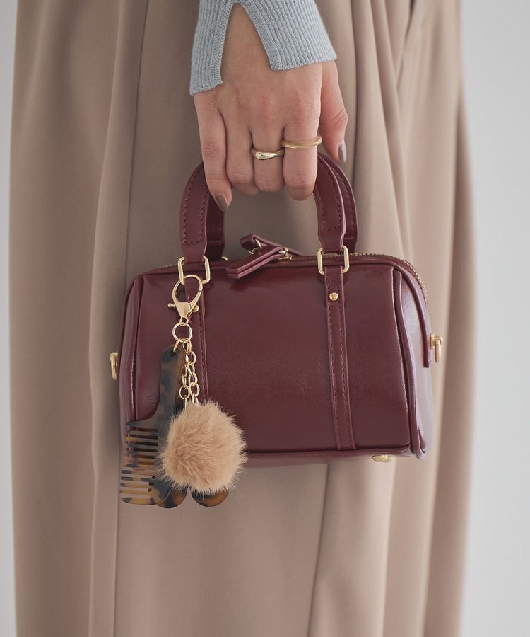 earth music&ecology「ミニボストンバッグ」|ハンドバッグ|