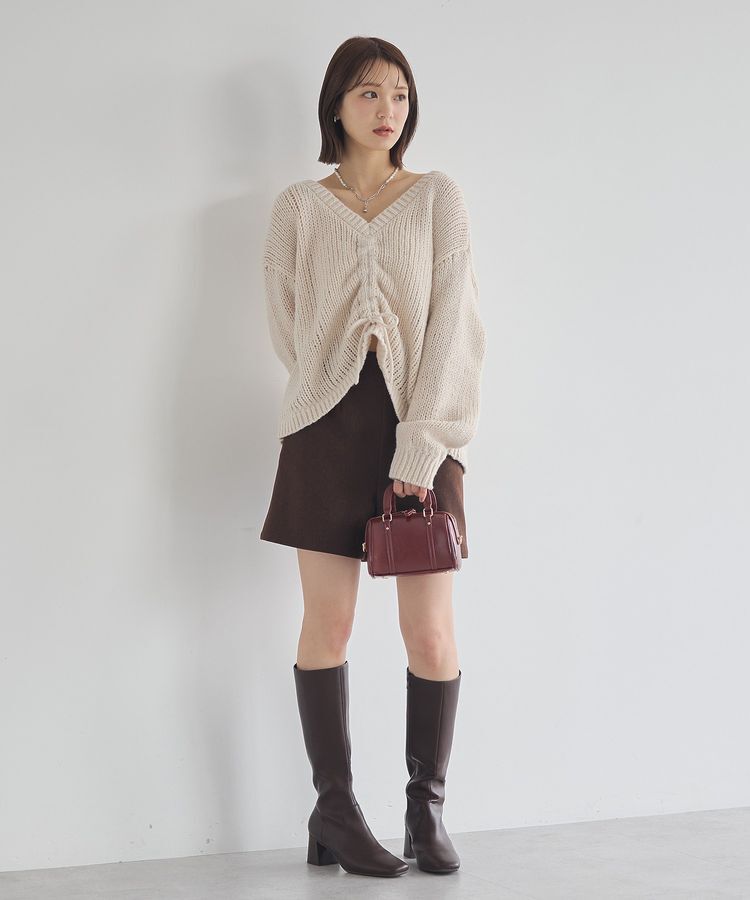 earth music&ecology「ミニボストンバッグ」|ハンドバッグ|