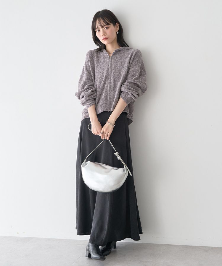 earth music&ecology「ハーフムーンバッグ」|ハンドバッグ|