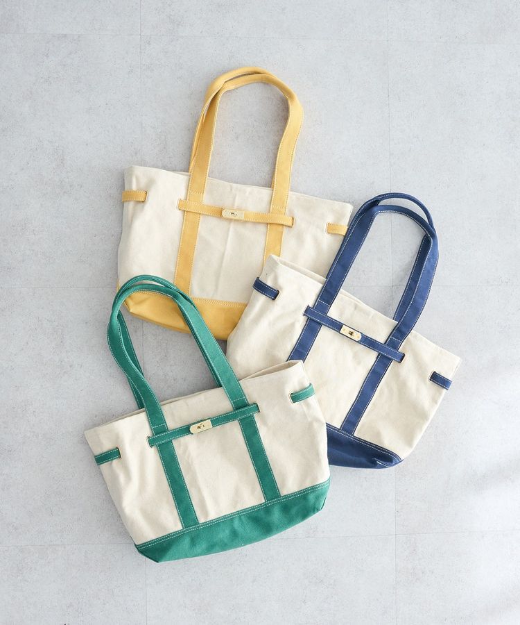 earth music&ecology「ベルトキャンバストートバッグ L」|トートバッグ|