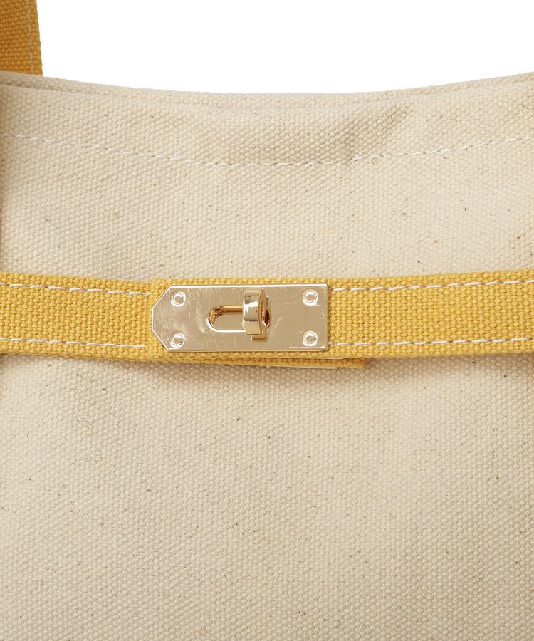 earth music&ecology「ベルトキャンバストートバッグ L」|トートバッグ|