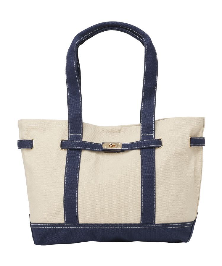 earth music&ecology「ベルトキャンバストートバッグ L」|トートバッグ|