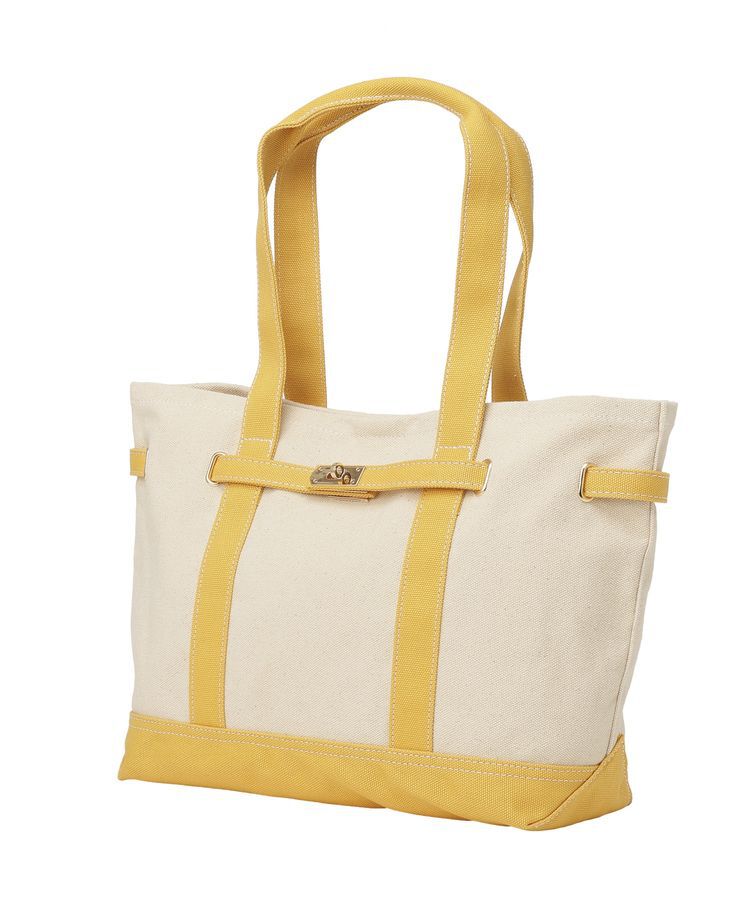 earth music&ecology「ベルトキャンバストートバッグ L」|トートバッグ|