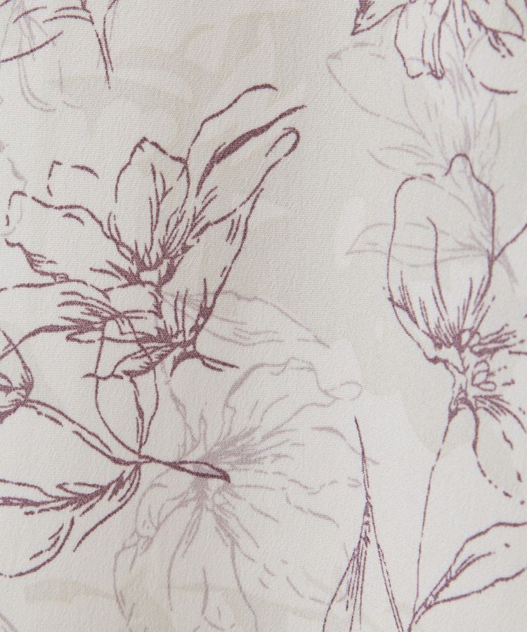 Maison de FLEUR Petite Robe「はしごレースシャツワンピース」|ワンピース|