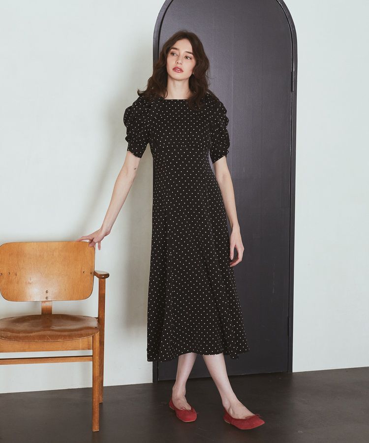 Maison de FLEUR Petite Robe「ドットワンピース」|ワンピース|