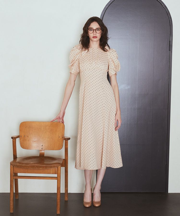 Maison de FLEUR Petite Robe「ドットワンピース」|ワンピース|