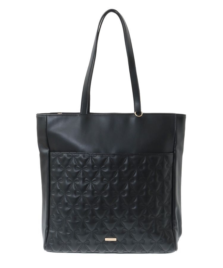 Maison de FLEUR「リボンキルティングキャリーオントート」|トートバッグ|