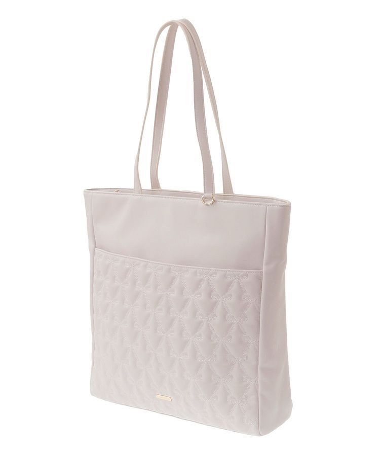 Maison de FLEUR「リボンキルティングキャリーオントート」|トートバッグ|