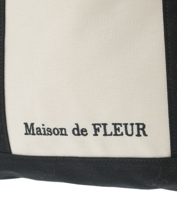 Maison de FLEUR「マルチポケット帆布トートMバッグ」|トートバッグ|