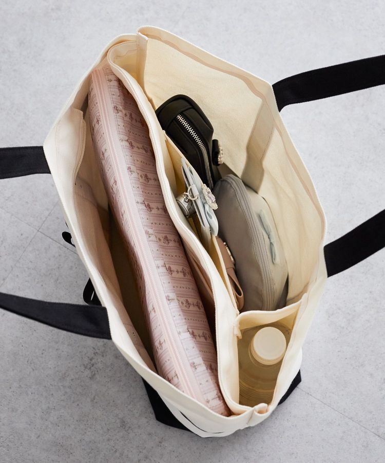 Maison de FLEUR「マルチポケット帆布トートMバッグ」|トートバッグ|