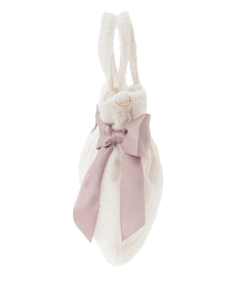 Maison de FLEUR「ボアダブルリボン2Wayトートバッグ」|トートバッグ|