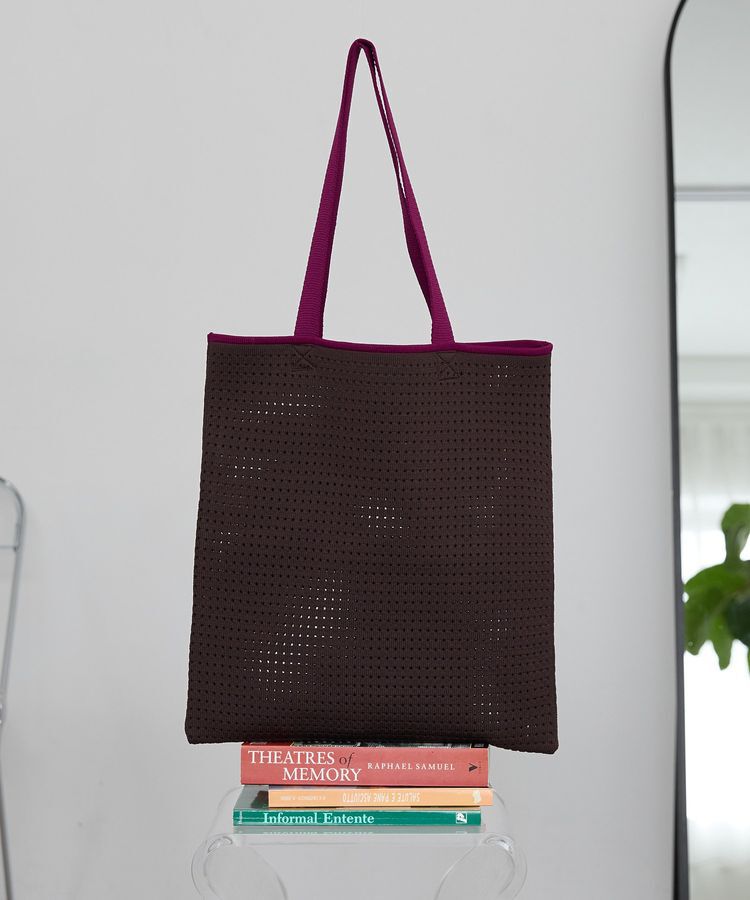 AMERICAN HOLIC「メッシュニットトートバッグ」|トートバッグ|Brown