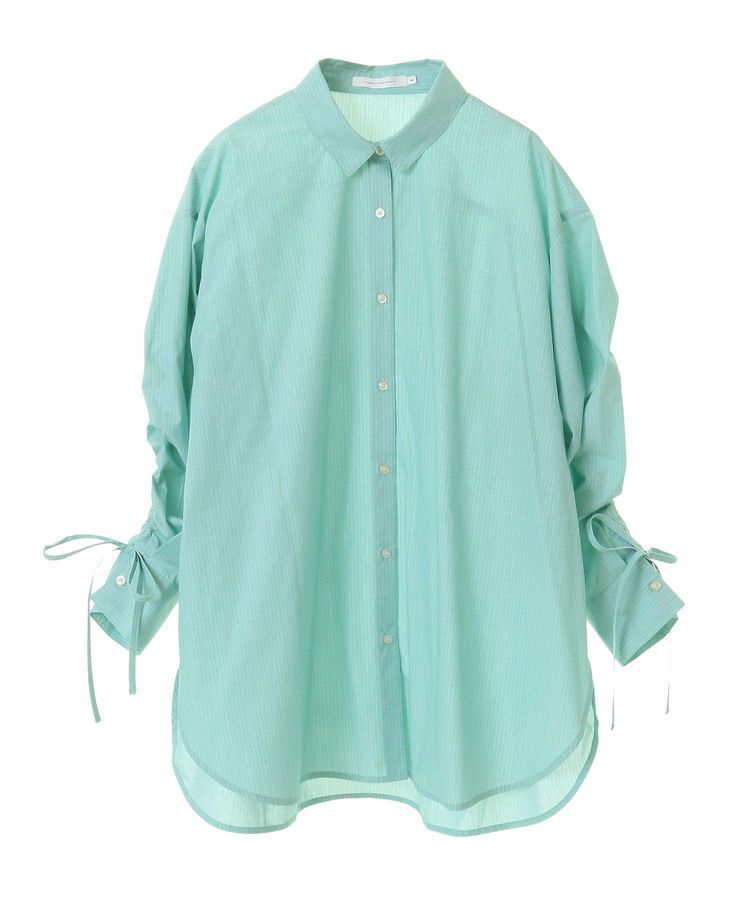 AMERICAN HOLIC「【WEB限定】イージーケアバックギャザーリボンシャツ」|シャツ・ブラウス|