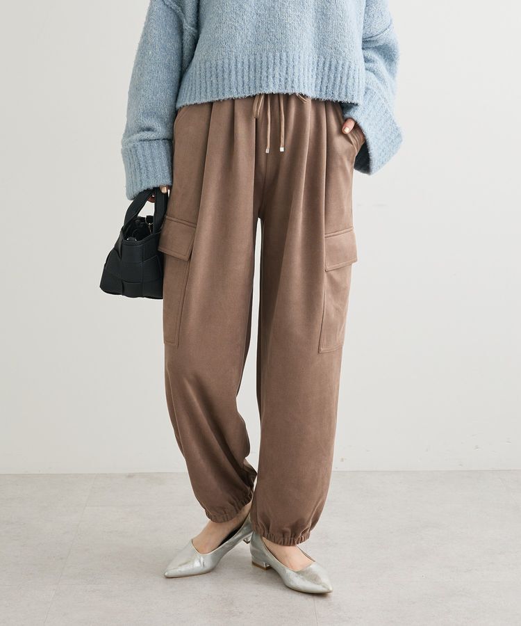 Green Parks「スウェードカーゴパンツ」|その他|Mocha