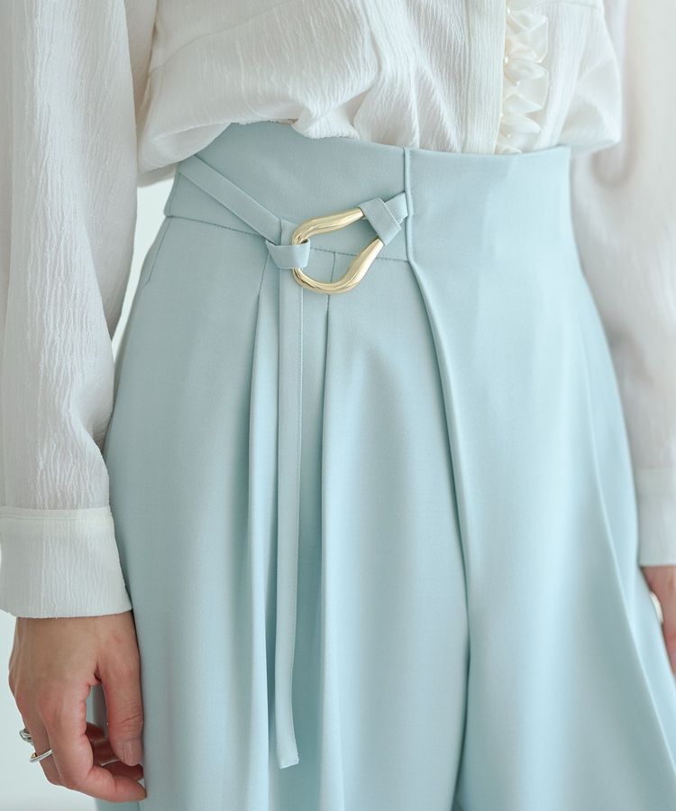 YECCA VECCA「メタルベルトワイドパンツ」|その他|