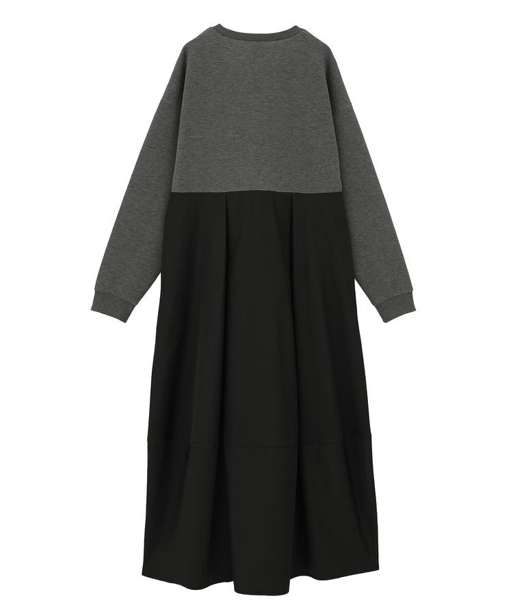 GARAGE OF GOOD CLOTHING「異素材MIXコクーンワンピース」|ワンピース|