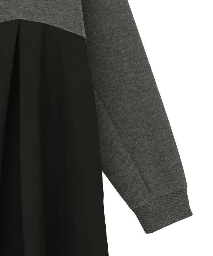 GARAGE OF GOOD CLOTHING「異素材MIXコクーンワンピース」|ワンピース|