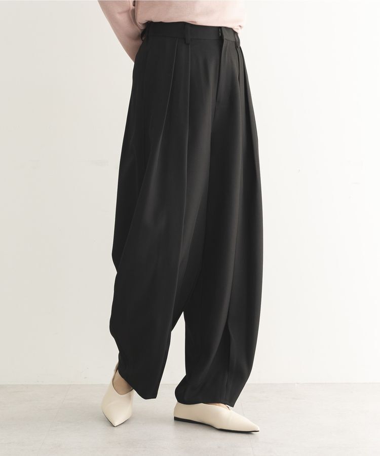 GARAGE OF GOOD CLOTHING「裾タックバレルパンツ2」|その他|Black