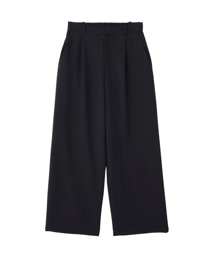 GARAGE OF GOOD CLOTHING「１タックストレートパンツ」|その他|Black