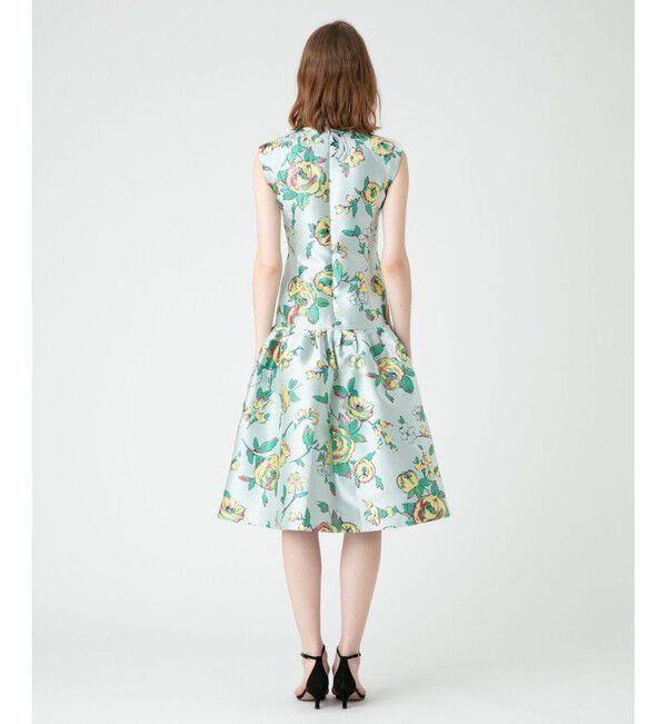 LOULOU WILLOUGHBY「【LOULOU WILLOUGHBY】ETIQUE フラワージャガードワンピース」|ワンピース|