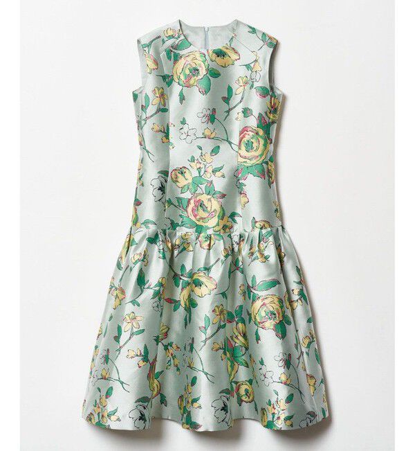 LOULOU WILLOUGHBY「【LOULOU WILLOUGHBY】ETIQUE フラワージャガードワンピース」|ワンピース|