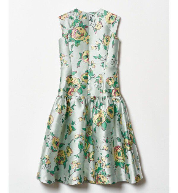 LOULOU WILLOUGHBY「【LOULOU WILLOUGHBY】ETIQUE フラワージャガードワンピース」|ワンピース|