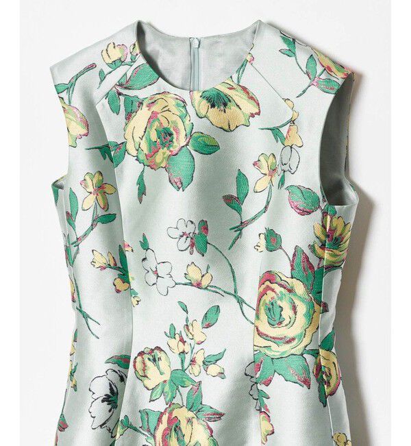 LOULOU WILLOUGHBY「【LOULOU WILLOUGHBY】ETIQUE フラワージャガードワンピース」|ワンピース|