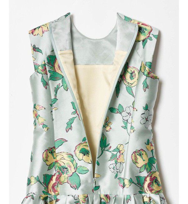 LOULOU WILLOUGHBY「【LOULOU WILLOUGHBY】ETIQUE フラワージャガードワンピース」|ワンピース|