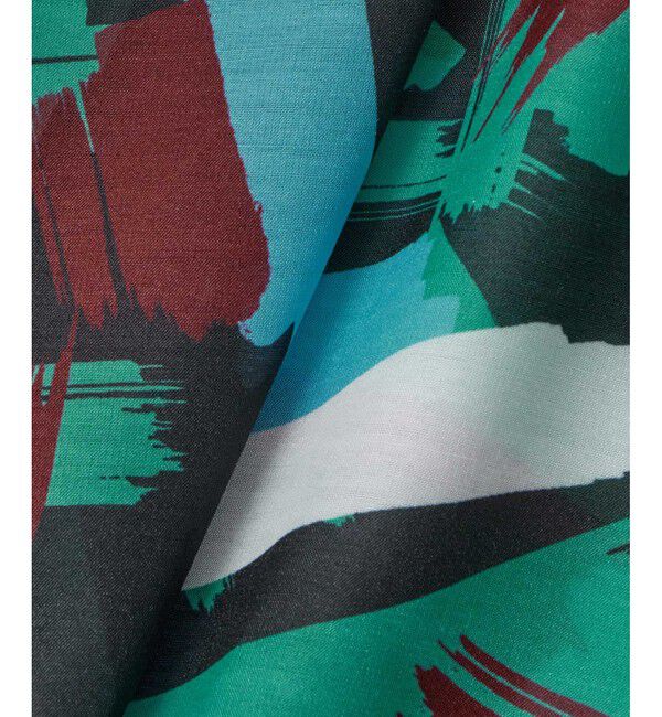 LOULOU WILLOUGHBY「【LOULOU WILLOUGHBY】ブラッシュプリントワンピース」|ワンピース|