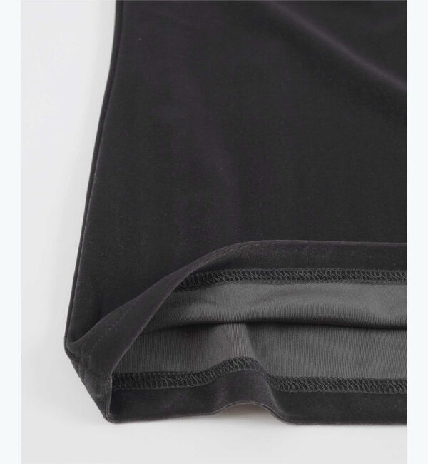 ur's「ベロアハーフスリーブTシャツ」|Tシャツ・カットソー|