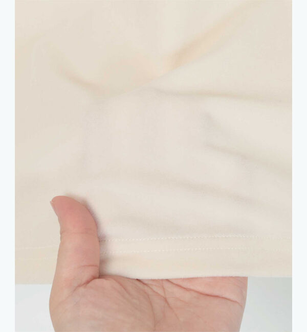 ur's「ベロアハーフスリーブTシャツ」|Tシャツ・カットソー|