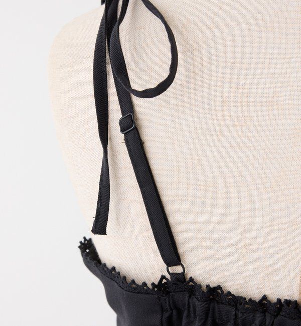  「肩リボン裾プリーツジャンスカ」|ワンピース|