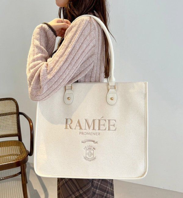  「【WEB限定リバイバル】刺しゅう入りトリミングトートバック」|ショルダー・メッセンジャー|