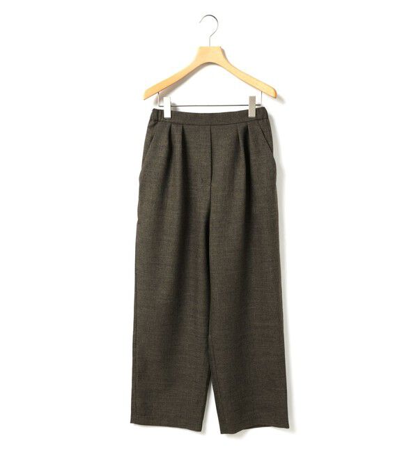 MidiUmi「MidiUmi ワイドスラックスパンツ」|その他|ブラウン