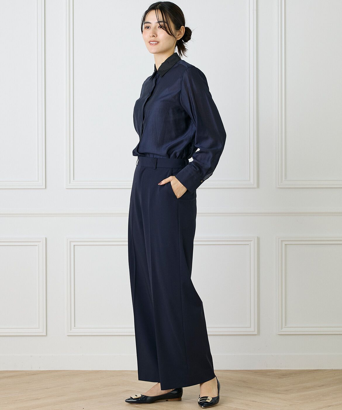 INED「セミワイドパンツ」|その他|