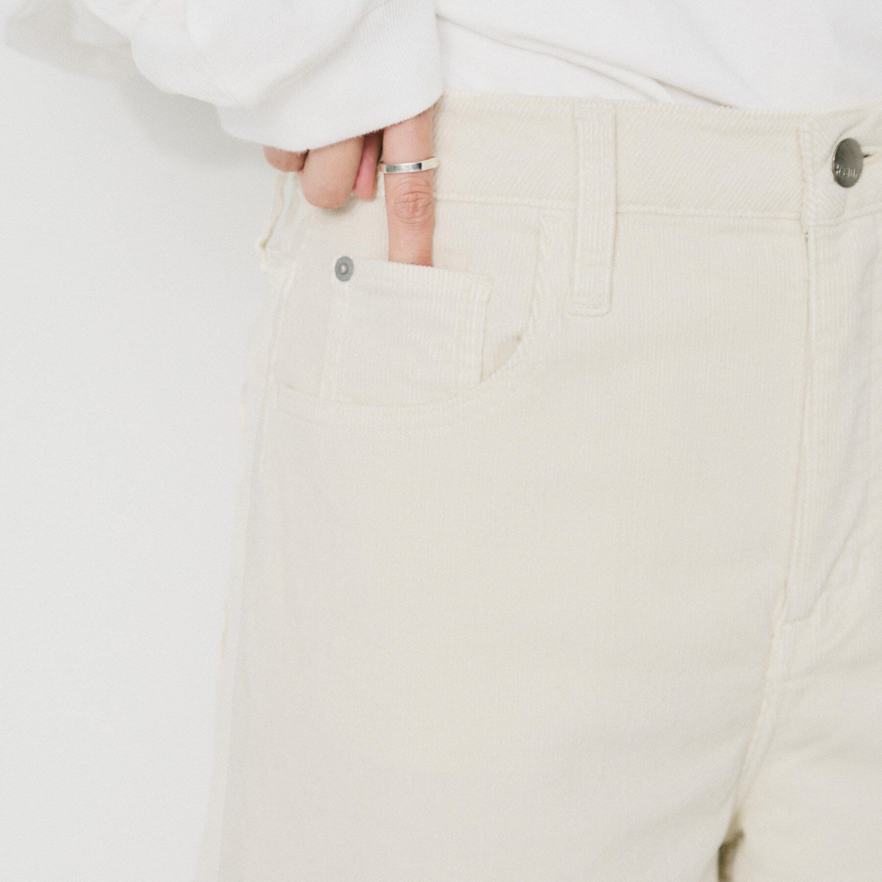 UNTITLED「【 Healthy DENIM 】Pink Pepper ワイドストレートコーディロイパンツ」|その他|