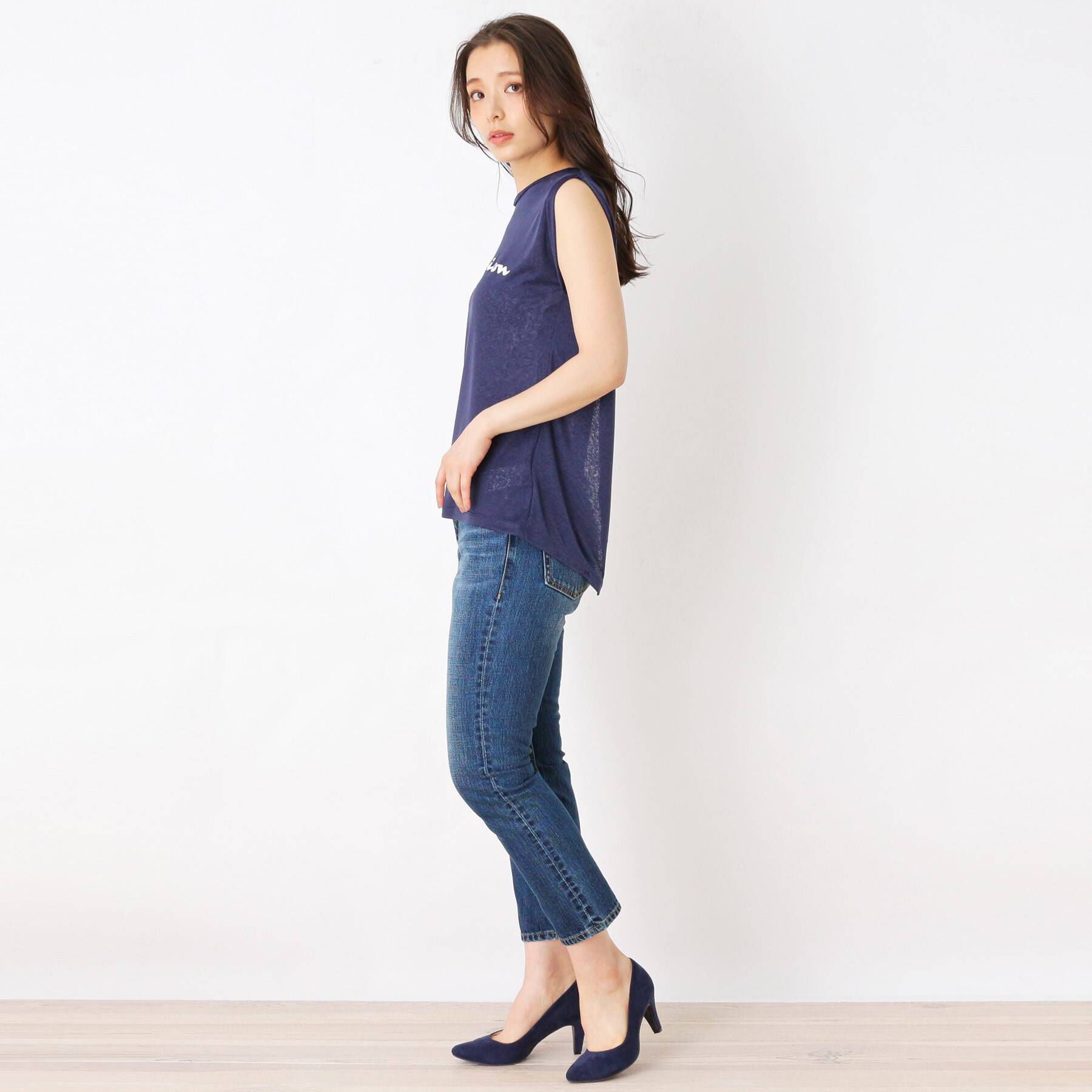 grove「【WEB限定】Champion ノースリーブＴシャツ」|Tシャツ・カットソー|