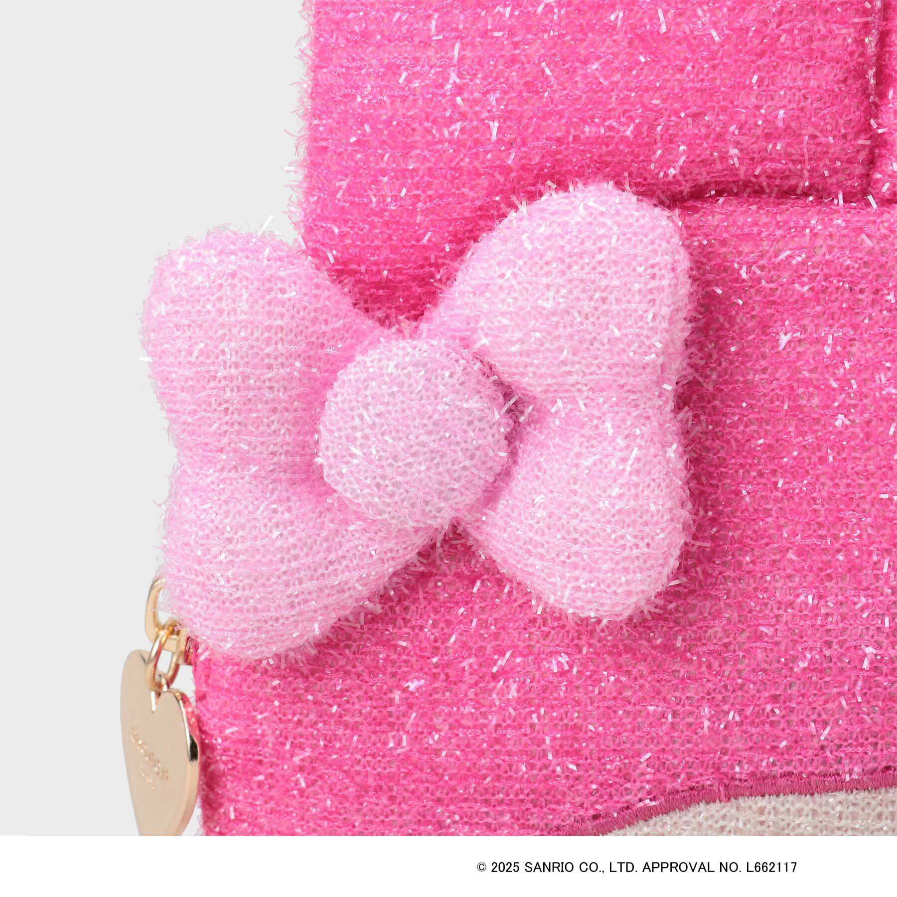 OPAQUE.CLIP「【マイメロディ】フェイス型2WAYキラキラミニショルダー」|ショルダー・メッセンジャー|