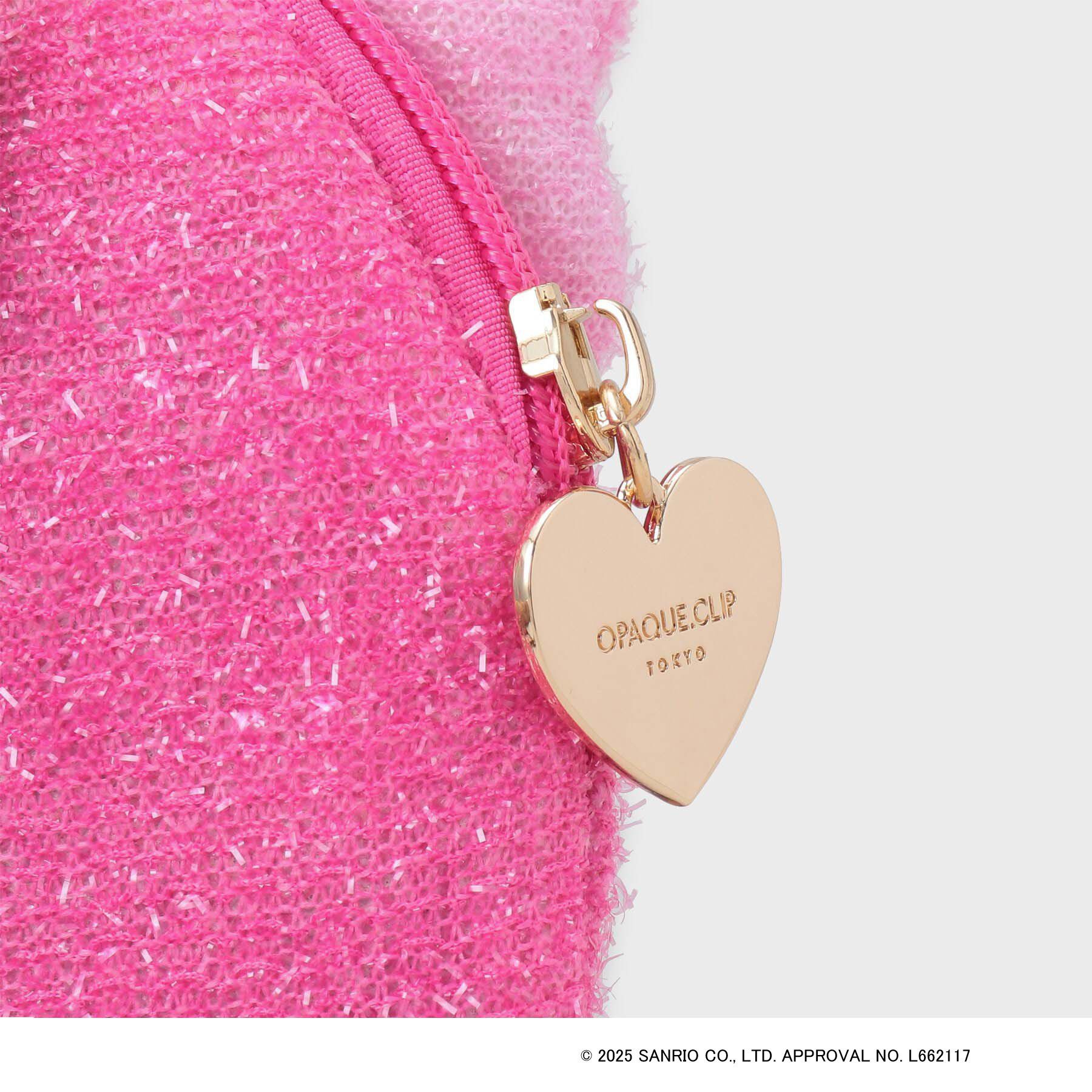 OPAQUE.CLIP「【マイメロディ】フェイス型2WAYキラキラミニショルダー」|ショルダー・メッセンジャー|