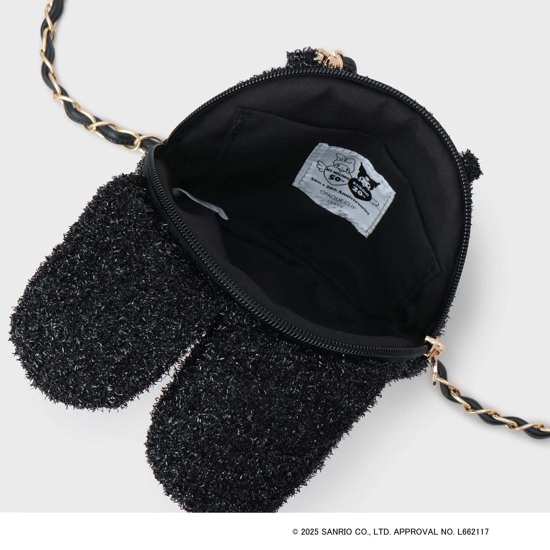 OPAQUE.CLIP「【マイメロディ】フェイス型2WAYキラキラミニショルダー」|ショルダー・メッセンジャー|