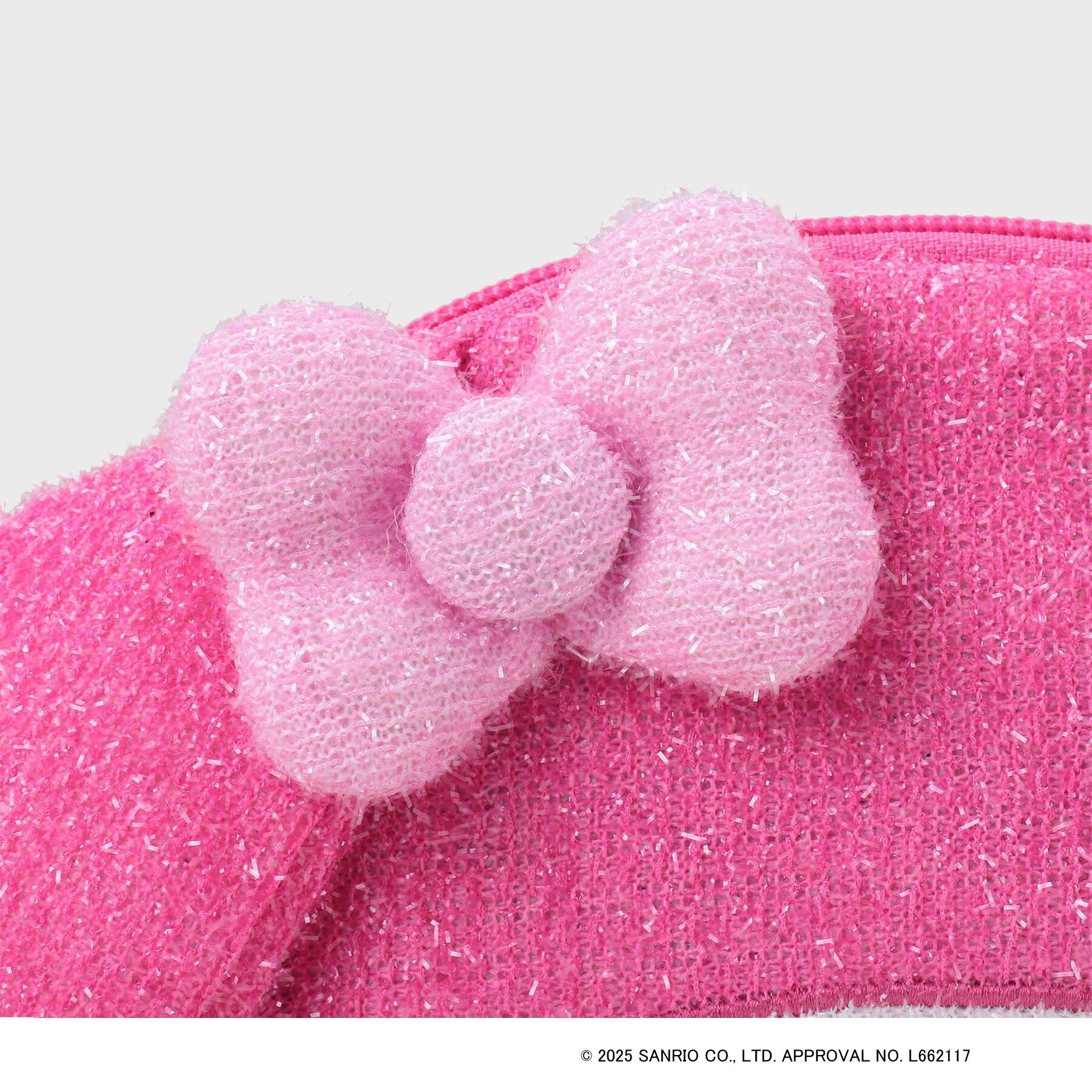 OPAQUE.CLIP「【マイメロディ】たれ耳フェイス型2WAYキラキラミニショルダー」|ショルダー・メッセンジャー|