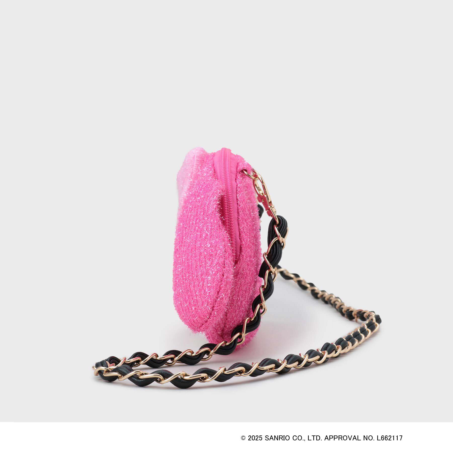 OPAQUE.CLIP「【マイメロディ】たれ耳フェイス型2WAYキラキラミニショルダー」|ショルダー・メッセンジャー|