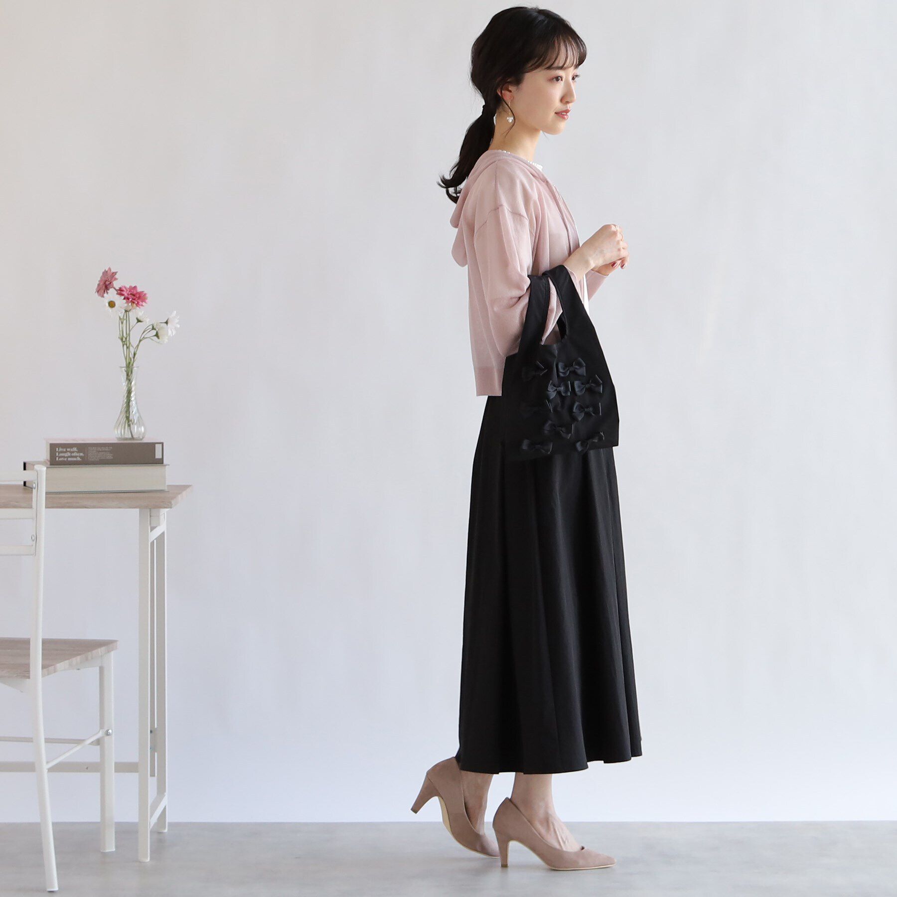 Couture broach「メニーリボン エコバッグ(小)」|エコバッグ|