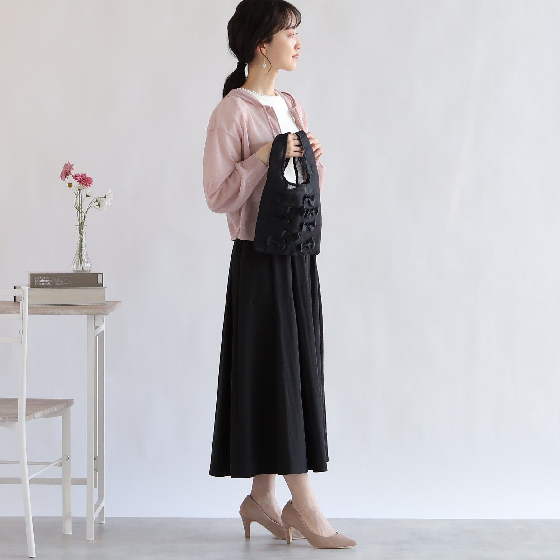 Couture broach「メニーリボン エコバッグ(小)」|エコバッグ|