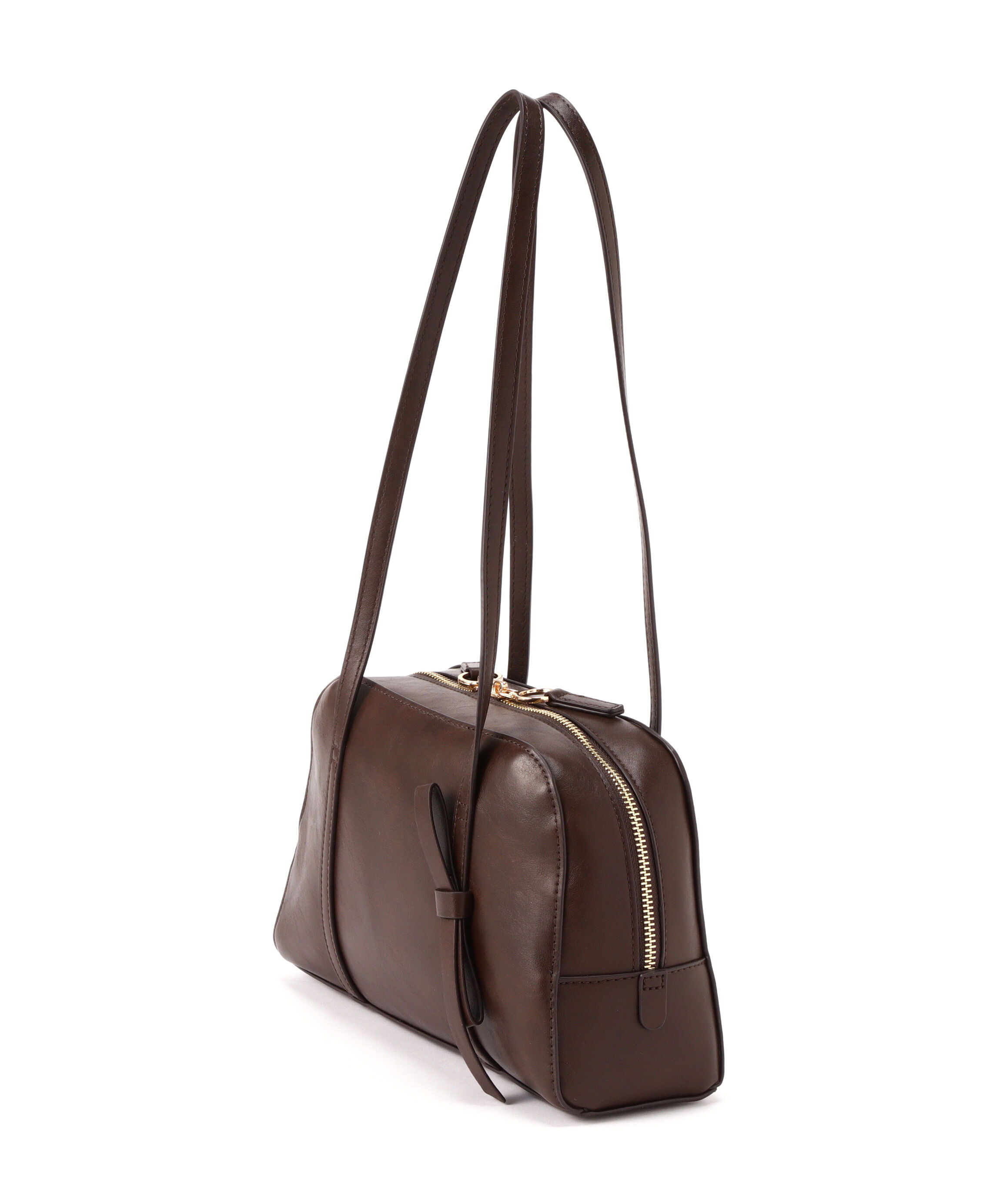  「アシメリボンボストンバッグ」|ボストンバッグ|